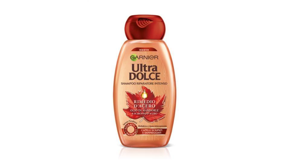 Garnier Ultra Dolce Rimedio d'Acero Shampoo, Riparatore Intenso