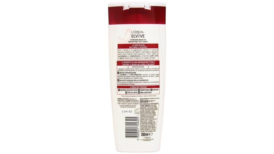 Elvive - Shampoo Ricostituente Total Repair 5, Capelli Sciupati - 250Ml