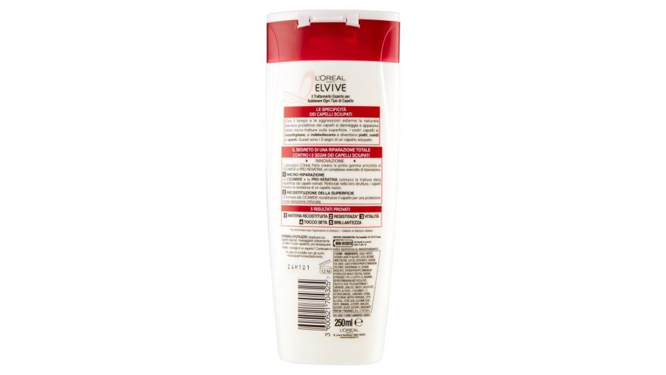 Elvive - Shampoo Ricostituente Total Repair 5, Capelli Sciupati - 250Ml