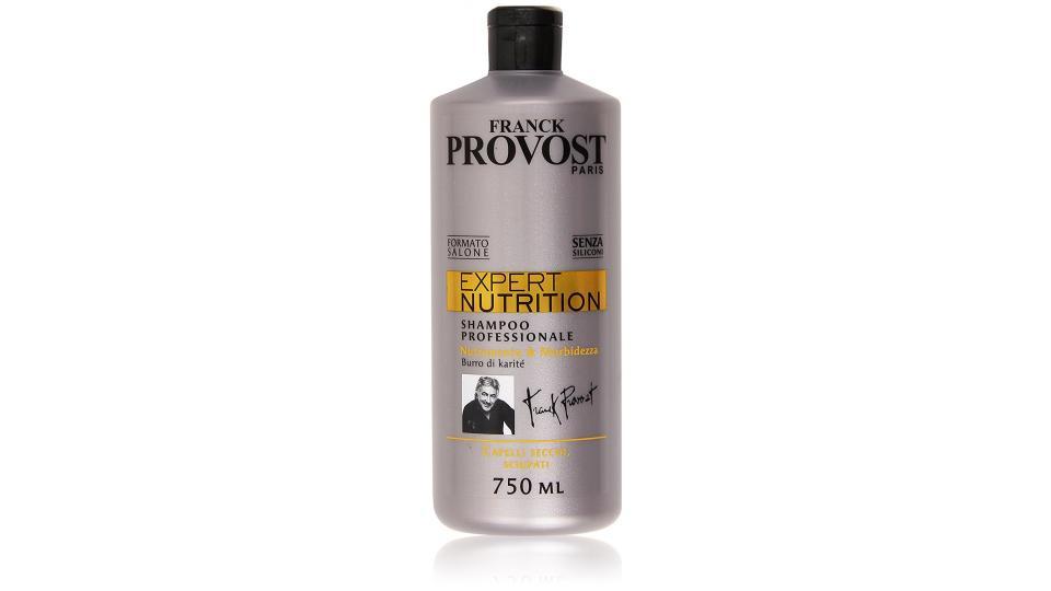 Franck Provost Expert Nutrition Shampoo Professionale per Capelli Secchi Sciupati