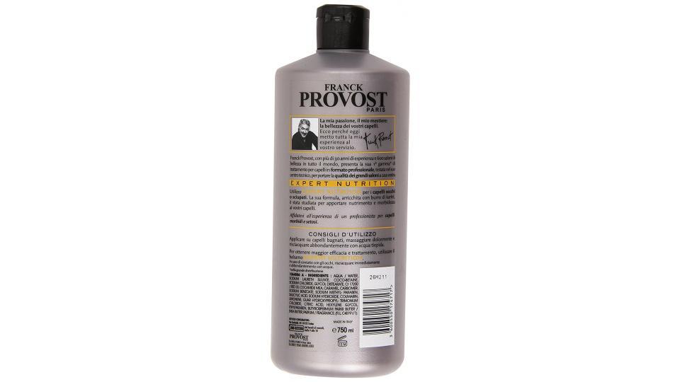 Franck Provost Expert Nutrition Shampoo Professionale per Capelli Secchi Sciupati