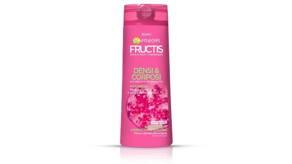 Garnier Fructis Densi & Corposi Shampoo per Capelli Fini