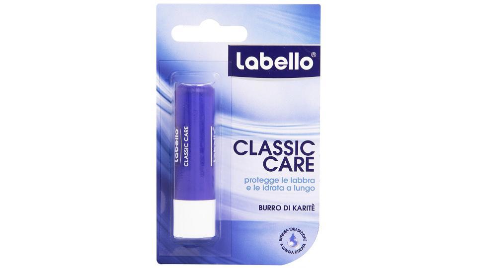 Labello - Classic Care, Burro di Karitè - 4.8 g 5.5 ml