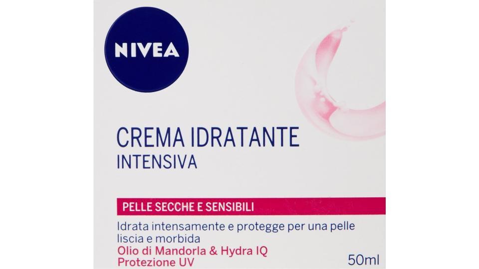 Nivea - Crema Idratante Intensiva, Pelle Secche E Sensibili