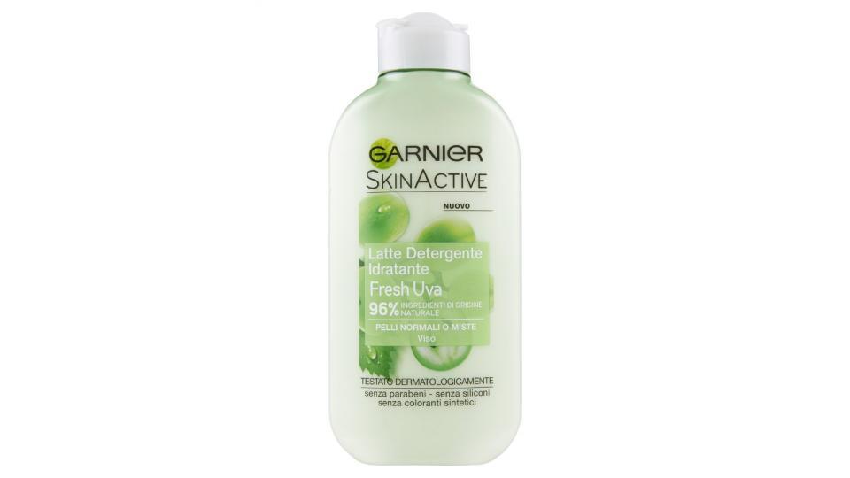 Garnier Fresh Latte Detergente Idratante per Pelli Normali o Miste