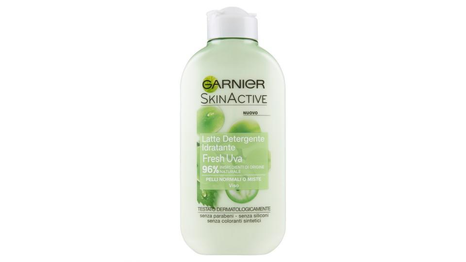 Garnier Fresh Latte Detergente Idratante per Pelli Normali o Miste