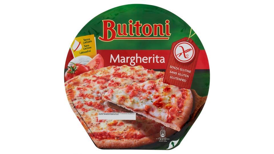 BUITONI PIZZA MARGHERITA SENZA GLUTINE E SENZA LATTOSIO Pizza surgelata 360g (1 pizza)