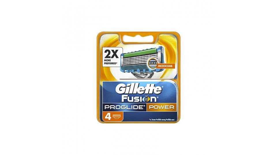 Gillette Fusion ProGlide Power - Lame per rasoi