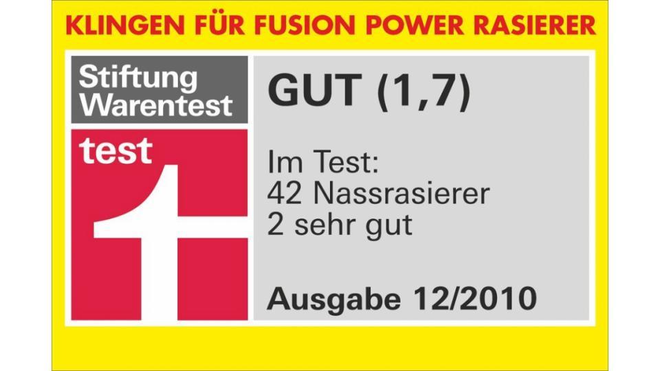 Gillette Fusion Power Lame di Ricarica per Rasoio, da Uomo