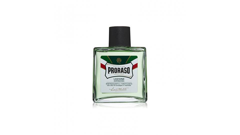 Proraso Rinfrescante e Tonificante Lozione Dopobarba con Olio di Eucalipto e Mentolo