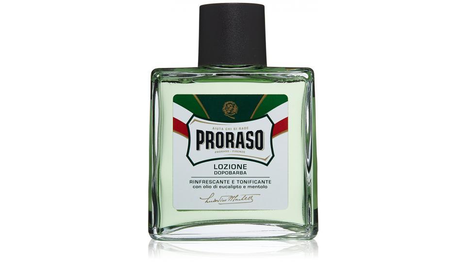 Proraso Rinfrescante e Tonificante Lozione Dopobarba con Olio di Eucalipto e Mentolo