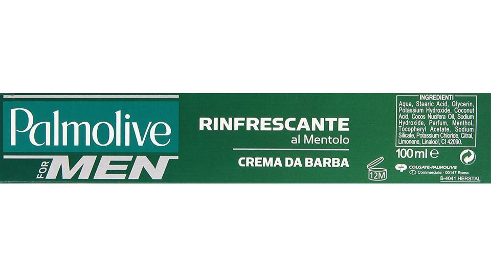 Palmolive - Crema da Barba, Rinfrescante al Mentolo