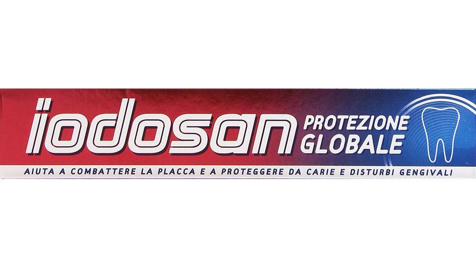 Iodosan - Dentifricio Protezzione Globale, Aiuta a combattere le Placca e a Proteggere da Carie E Disturbi Gengivali