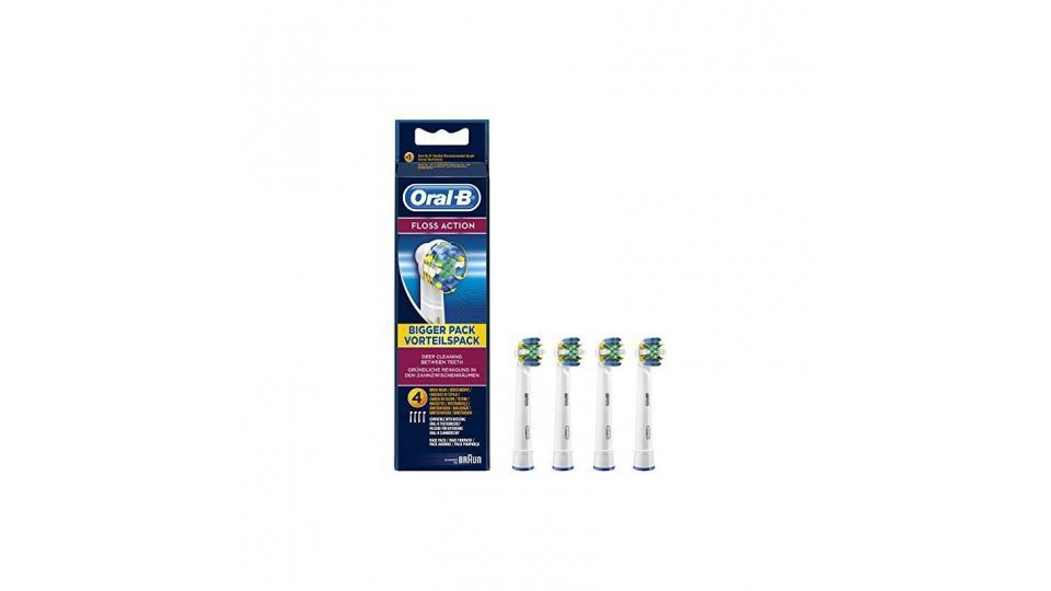 Oral-B Floss Action set di 4 testine di ricambio