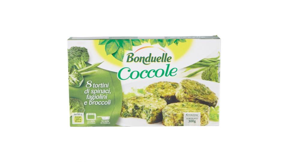 Bonduelle Coccole 8 Tortini Di Spinaci, Fagiolini E Broccoli