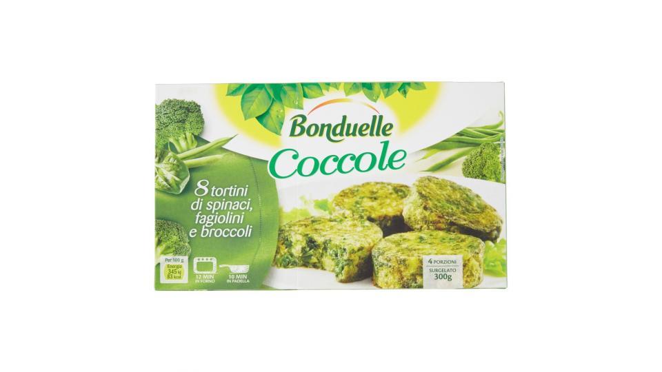 Bonduelle Coccole 8 Tortini Di Spinaci, Fagiolini E Broccoli