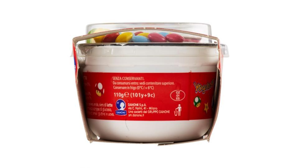 Danone Yogoloso Yogurt con Fragola frullata Super Mario