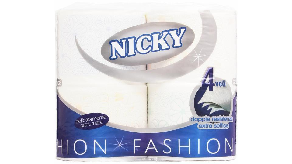 Nicky - Fashion, Carta Igienica, 4 veli