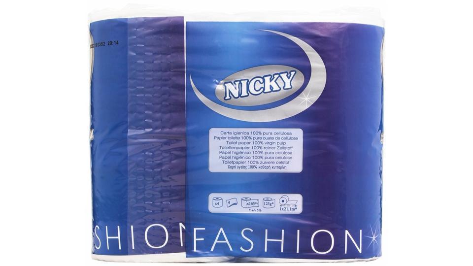 Nicky - Fashion, Carta Igienica, 4 veli