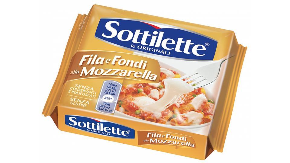 Kraft sottilette fila e fondi