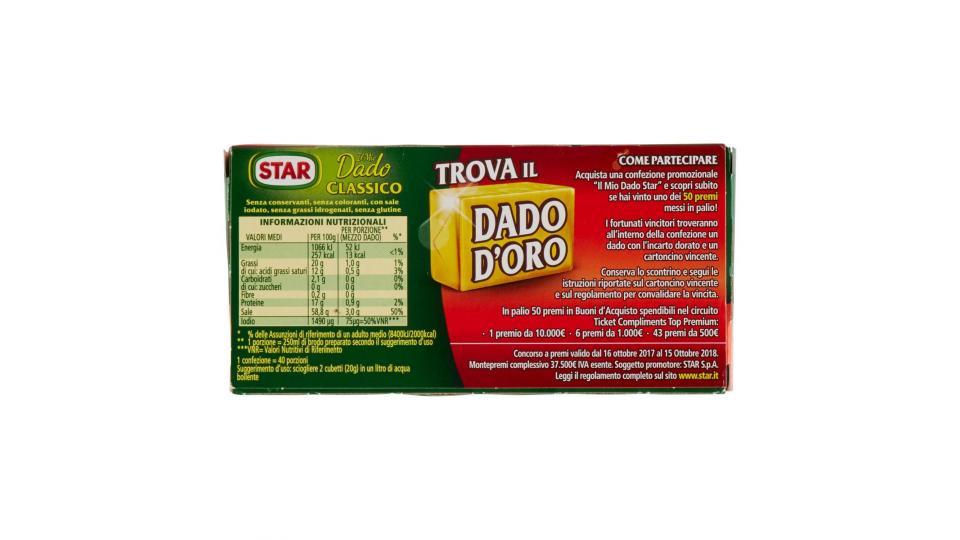 Star - Dadi Brodo, Ricchi di Sapore, Verdure e Olio Extravergine d'Oliva - 200 g