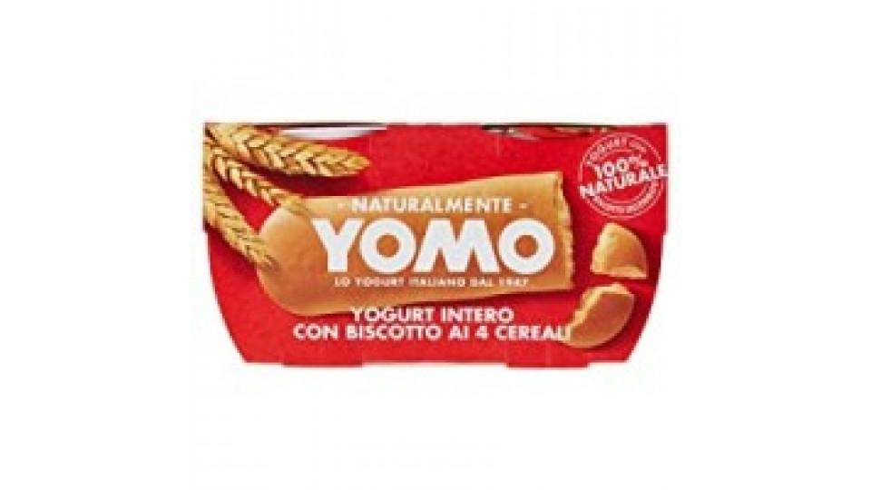 Yomo 100% Naturale biscotto ai 4 cereali 2 x