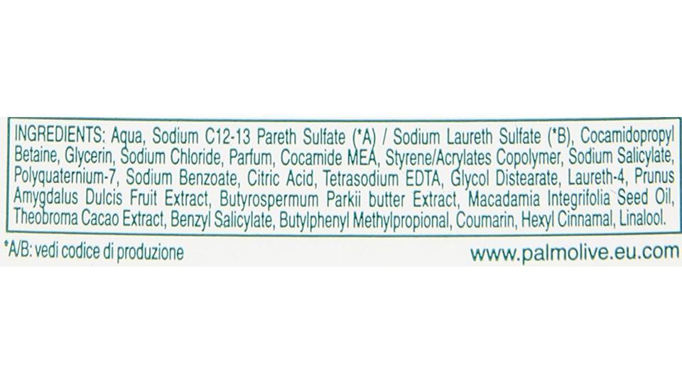 Palmolive - Naturals Ultra Nutriente, Doccia Latte con Burro di Karité