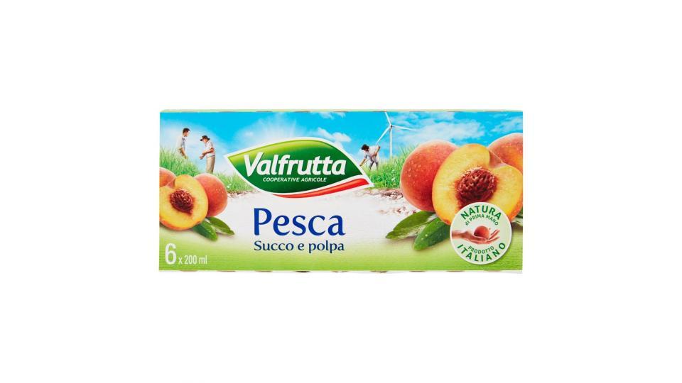 Valfrutta Pesca Succo e polpa