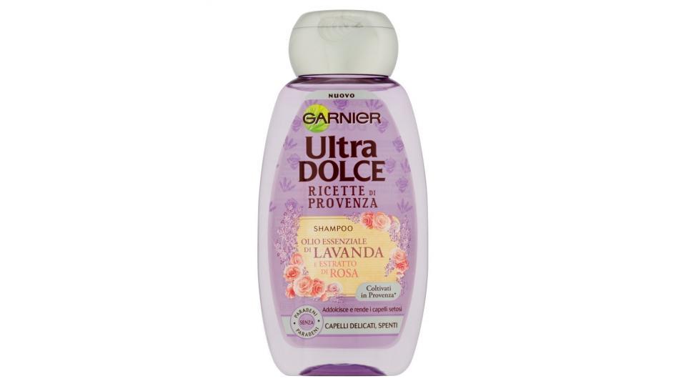 Garnier Ultra Dolce Ricette di Provenza Shampoo per Capelli Delicati Spenti