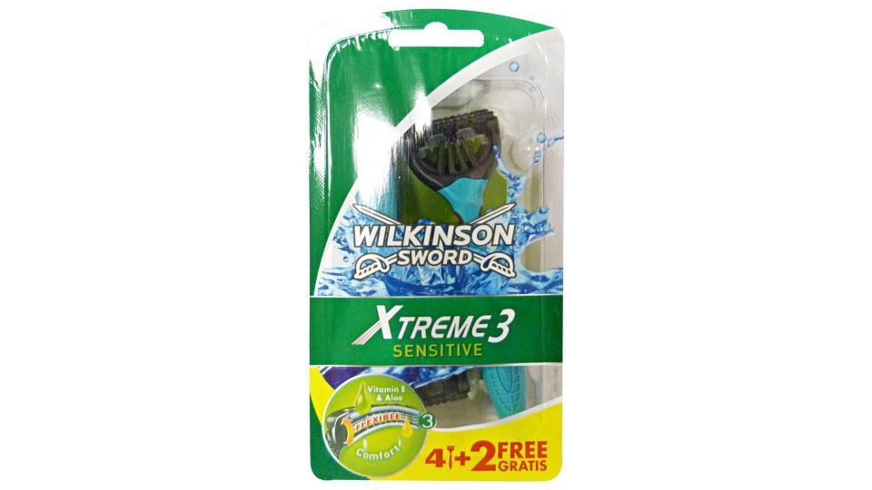 Wilkinson Sword Xtreme3 Sensitive 4 + 2