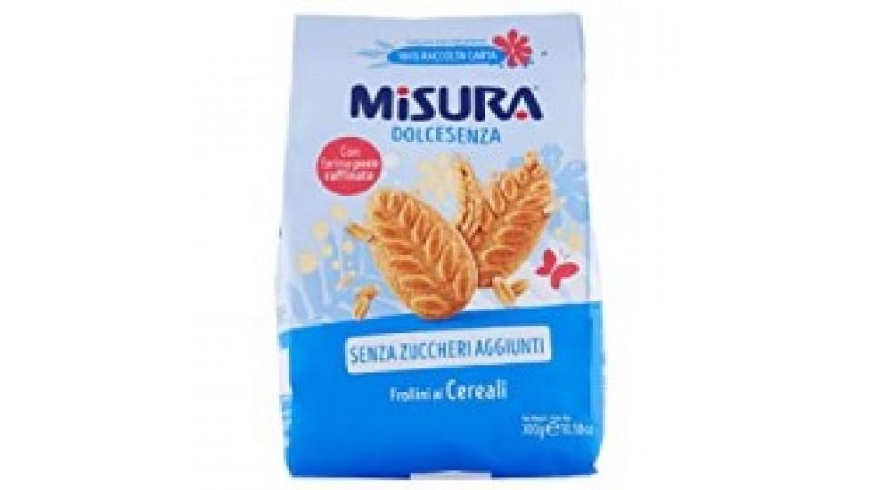 Misura biscotti ai cereali senza zucchero