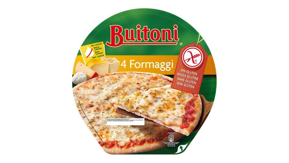 BUITONI PIZZA 4 FORMAGGI SENZA GLUTINE Pizza surgelata 360g (1 pizza)