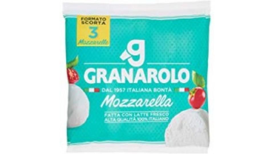 Granarolo Mozzarella Fatta con Latte Fresco Alta Qualità 100% Italiano 3 x