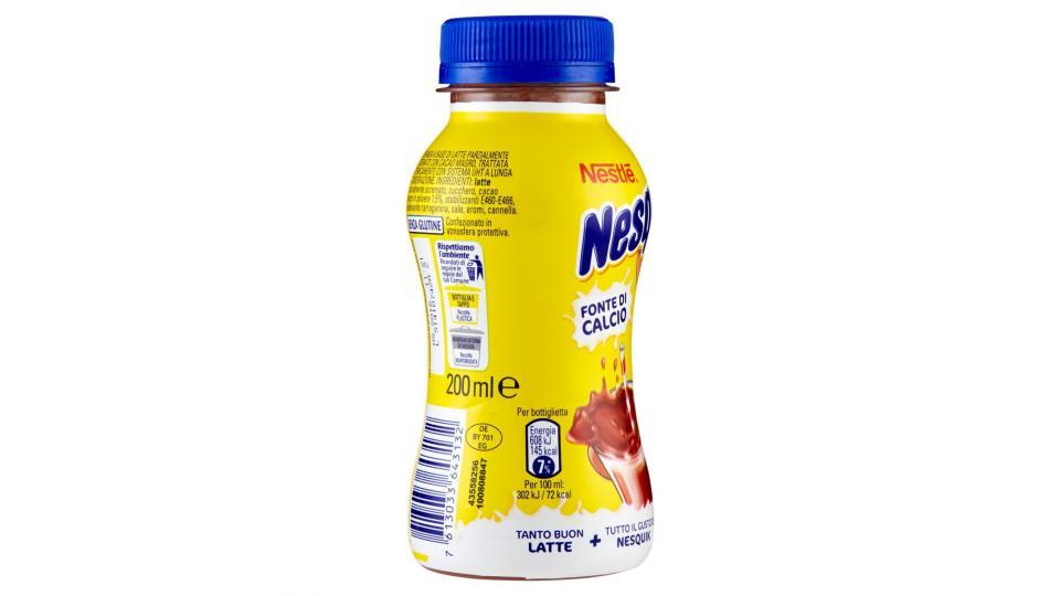 NESQUIK PRONTO DA BERE bevanda a base di latte e cacao solubile bottiglia