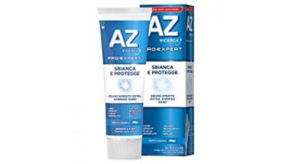 AZ, Ricerca Pro-Expert Sbianca e Protegge dentifricio