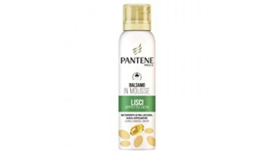 Pantene Pro-V Pro-V Balsamo Per Capelli In Mousse Lisci Effetto Seta, Morbidezza Effetto Seta E Controllo Dell’Effetto Crespo
