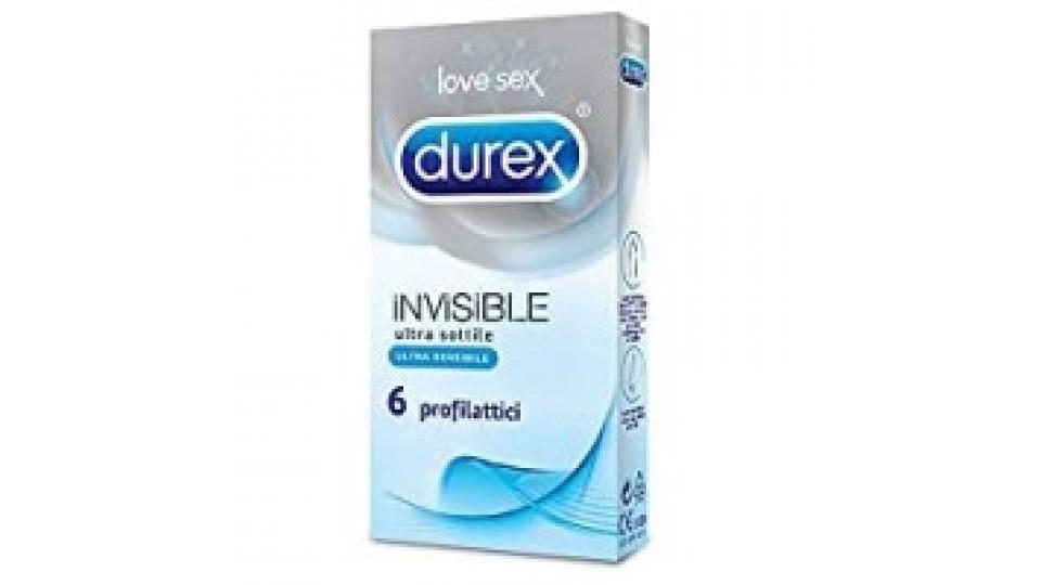 Durex Invisible Preservativi Ultra Sottili ad Alta Sensibilità