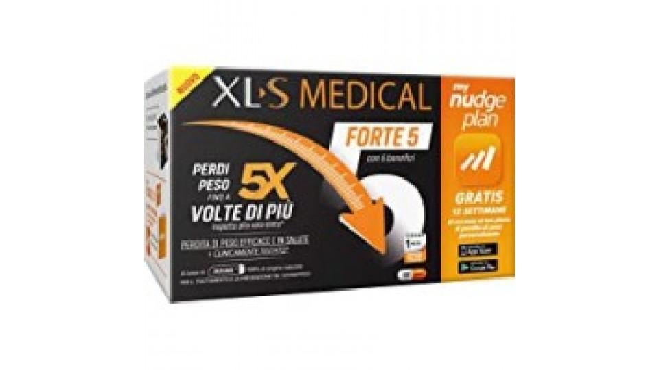 XL-S MEDICAL Forte 5 Pastiglie Dimagranti Forte, Trattamento Dimagrante con 5 Benefici in 1, App My Nudge Plan Inclusa