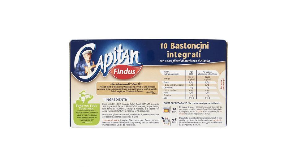 Capitan Findus 10 Bastoncini Integrali