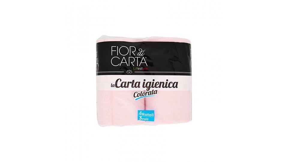 fior carta igienica colorata 4 rotoli