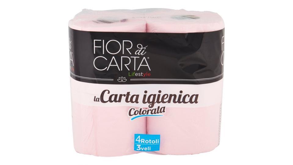 fior carta igienica colorata 4 rotoli