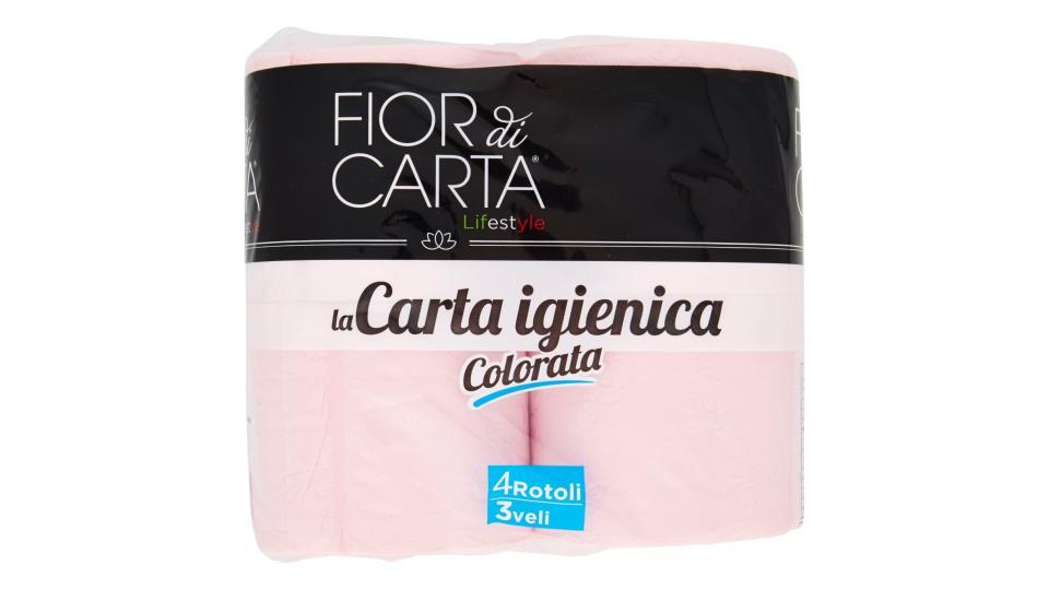 fior carta igienica colorata 4 rotoli