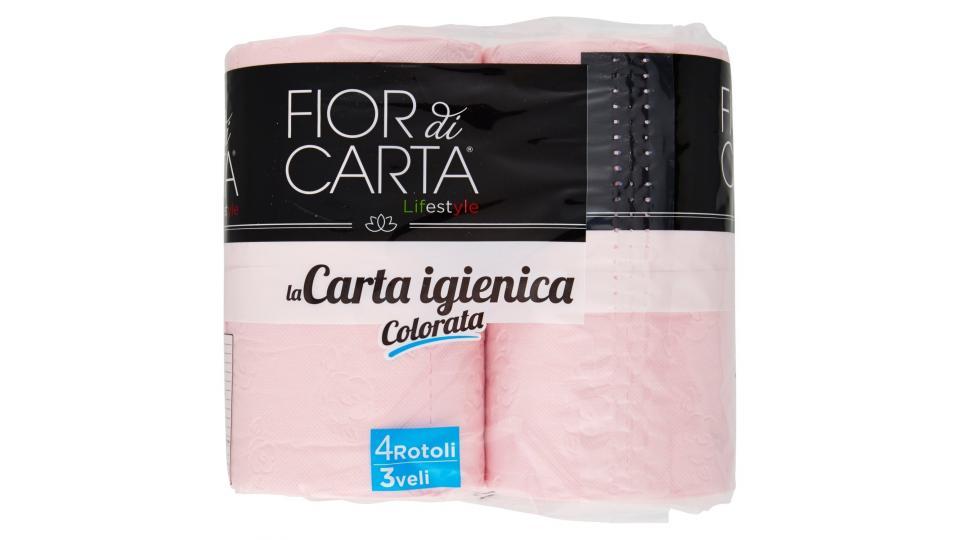 fior carta igienica colorata 4 rotoli