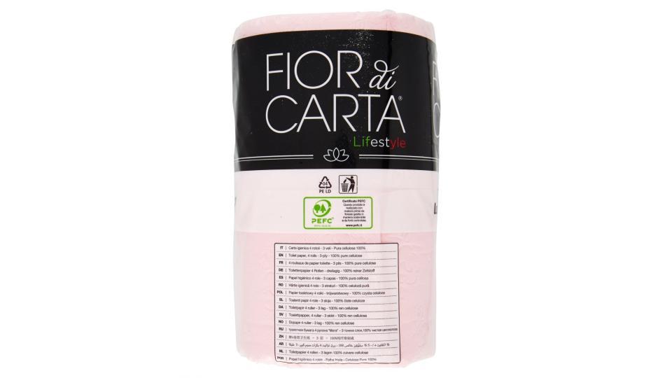 fior carta igienica colorata 4 rotoli