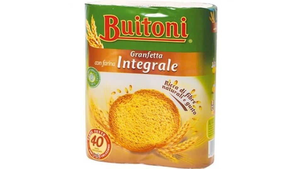 Buitoni - Fette Biscottate, Con Farina Integrale