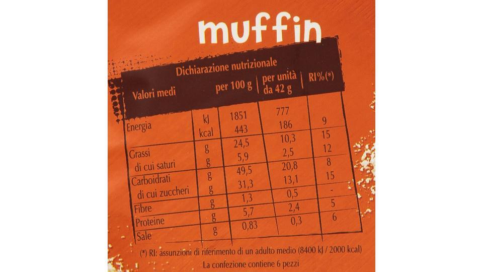Misterday Mister Muffin Con Gocce Di Cioccolato