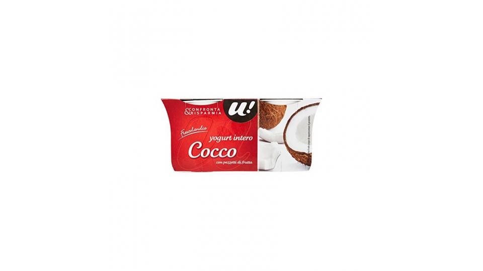 Yogurt intero gusto cocco U! Confronta & Risparmia