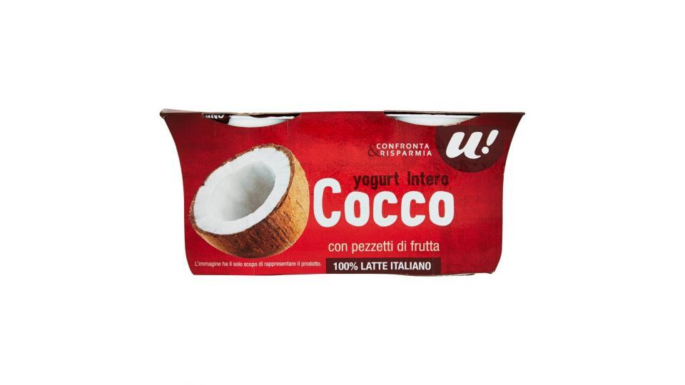 Yogurt intero gusto cocco U! Confronta & Risparmia