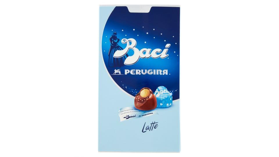 Baci Perugina Pralina di Cioccolato al Latte Ripieni, al Gianduia e Nocciola Intera