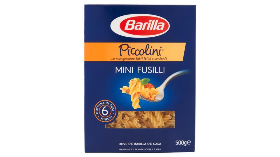 Barilla Piccolini Mini fusili